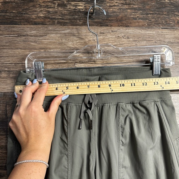 lululemon athletica Dance Studio Green Track Pants Joggers - Picture 4 of 6